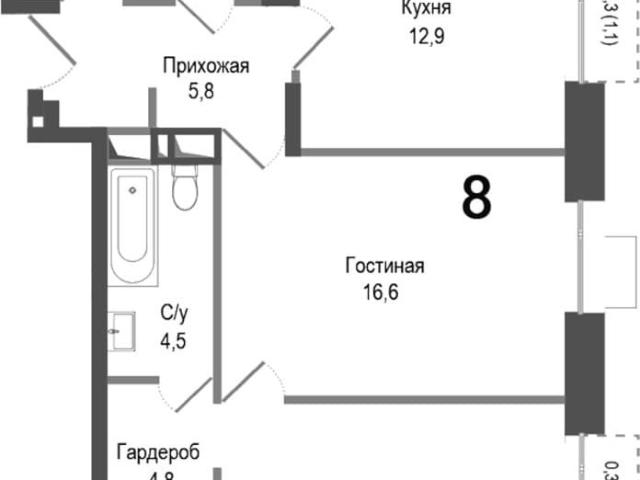 Квартира продажа в Пушкинский Р-н, Кабардино-Балкарская Республика