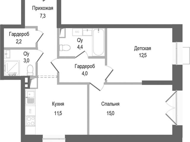 Квартира продажа в Пушкинский Р-н, Кабардино-Балкарская Республика