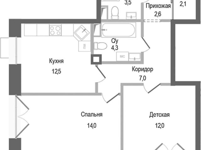 Квартира продажа в Пушкинский Р-н, Кабардино-Балкарская Республика