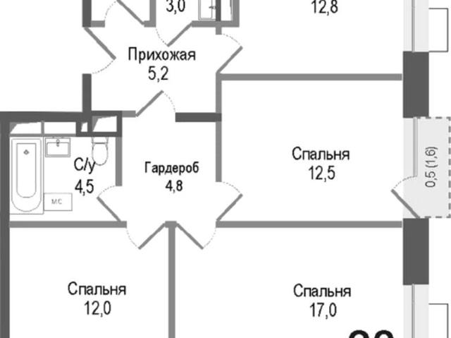 Квартира продажа в Пушкинский Р-н, Кабардино-Балкарская Республика
