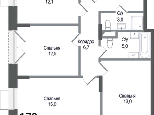 Квартира продажа в Пушкинский Р-н, Кабардино-Балкарская Республика