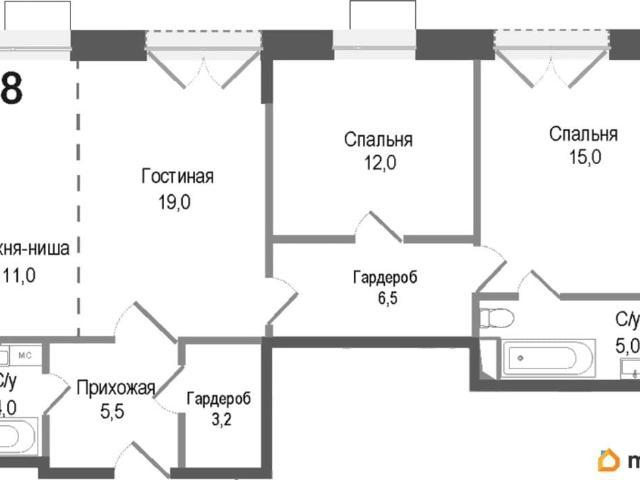 Квартира продажа в Пушкинский Р-н, Кабардино-Балкарская Республика