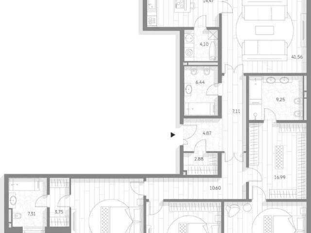Квартира продажа в 37, Москва