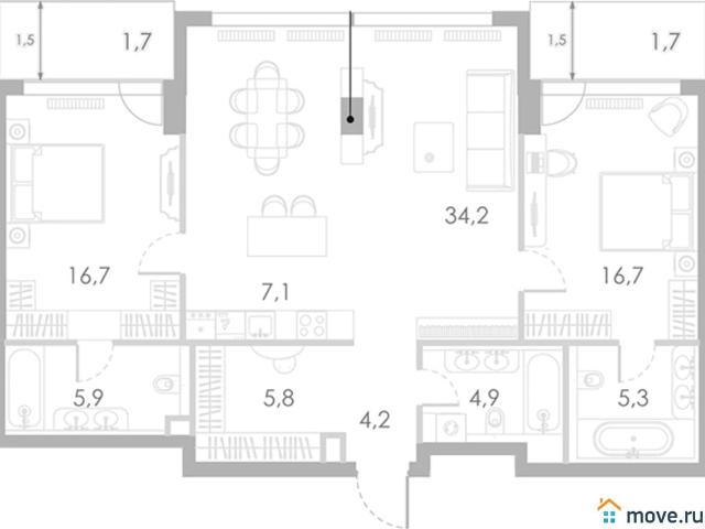 Квартира продажа в Москва