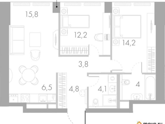 Квартира продажа в район Дорогомилово, Москва