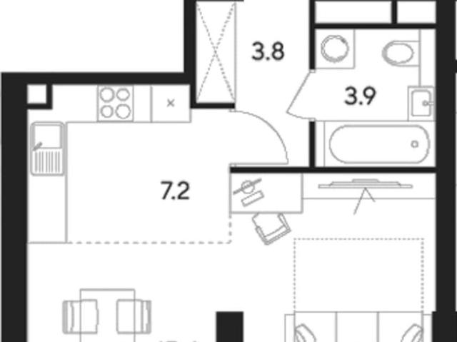Квартира продажа в Хорошёвский район, Москва