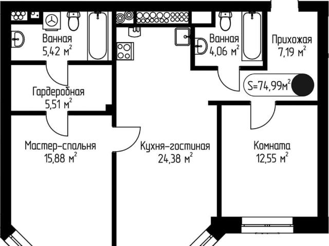 Квартира продажа в Озерецкое, Кабардино-Балкарская Республика