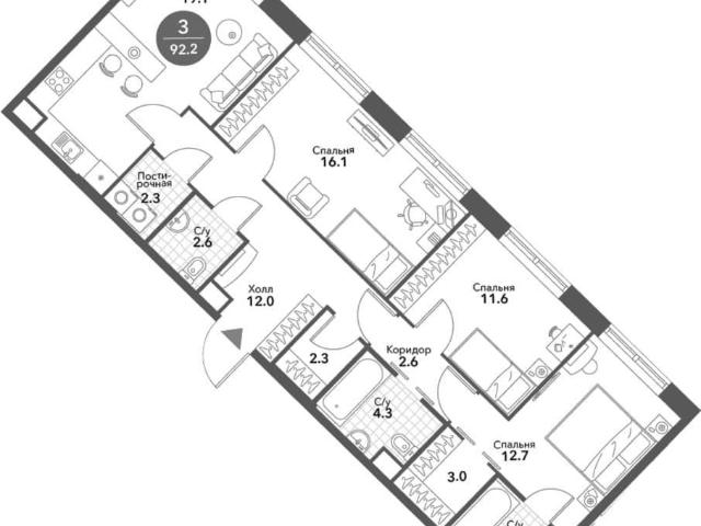 Квартира продажа в Москва
