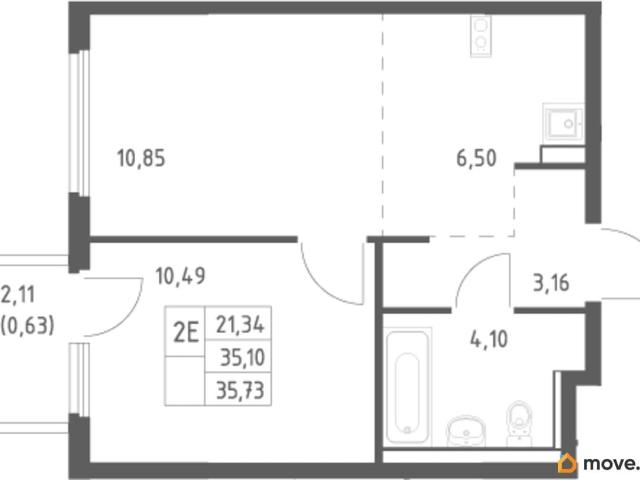 Квартира продажа в Мисайлово, Кабардино-Балкарская Республика