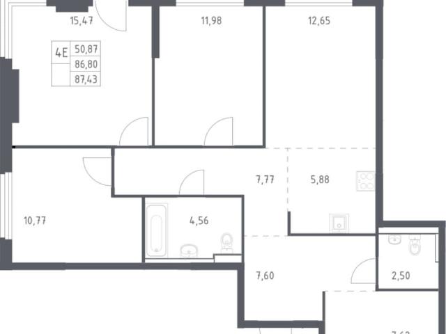 Квартира продажа в Мисайлово, Кабардино-Балкарская Республика