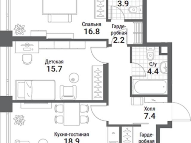 Квартира продажа в Даниловский, Москва