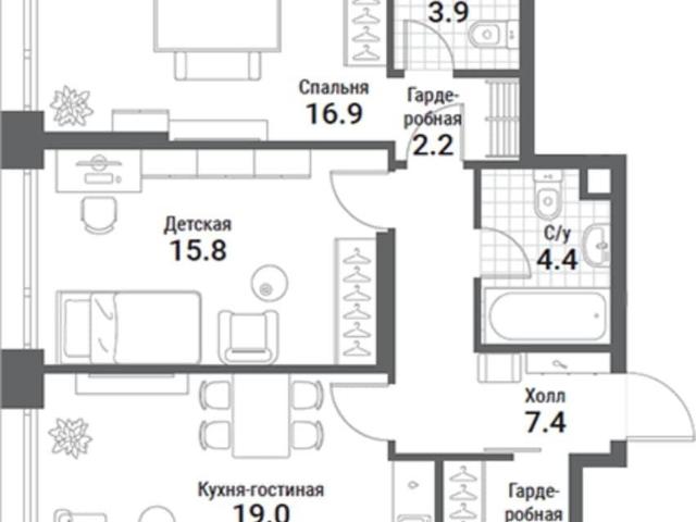 Квартира продажа в Даниловский, Москва