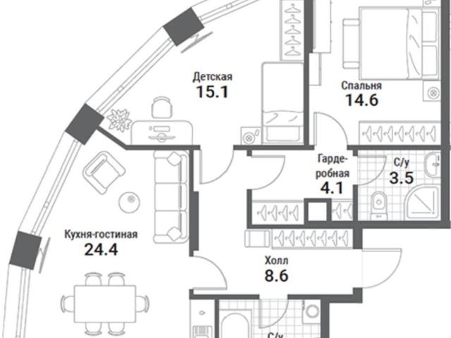 Квартира продажа в Даниловский, Москва