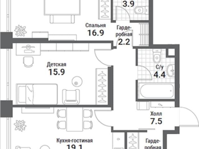 Квартира продажа в Даниловский, Москва