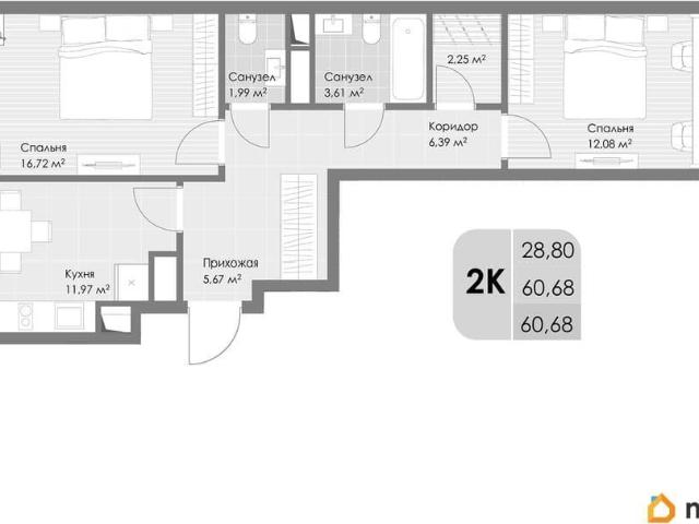 Квартира продажа в Котельники, Кабардино-Балкарская Республика
