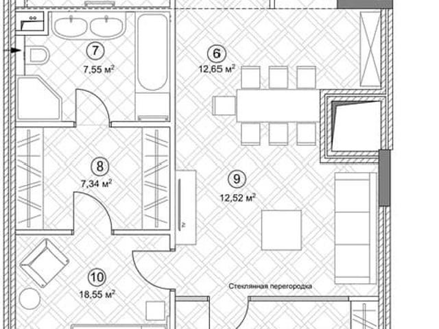 Квартира продажа в Мещанский район, Москва