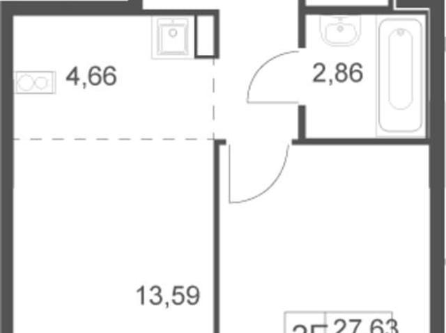 Квартира продажа в Жилой комплекс «Остафьево», район Щербинка