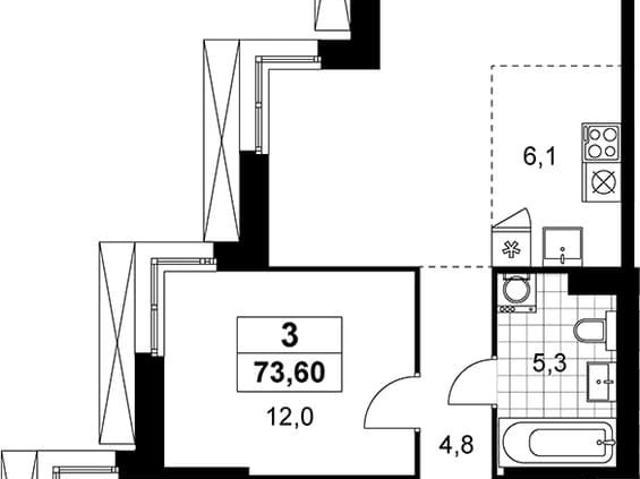 Квартира продажа в Сдт Сосенки Дп
