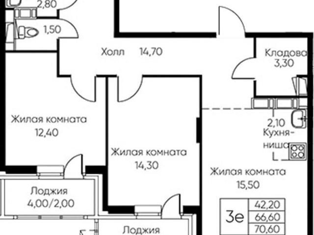 Квартира продажа в Биокомбината, Кабардино-Балкарская Республика