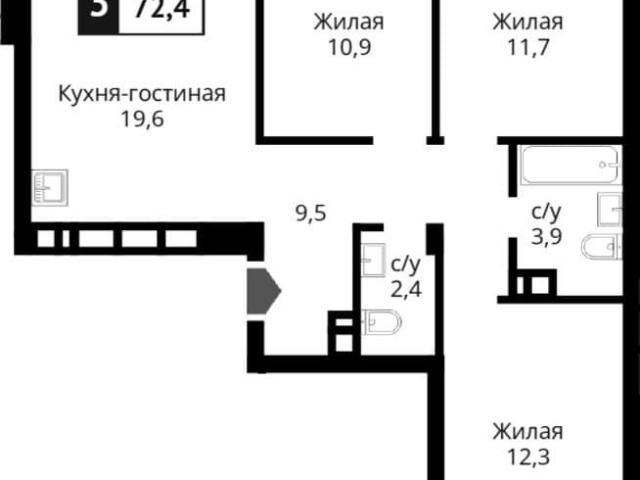Квартира продажа в Кабардино-Балкарская Республика