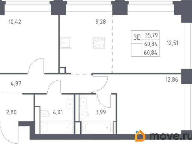 Квартира продажа в Сетунь, Москва