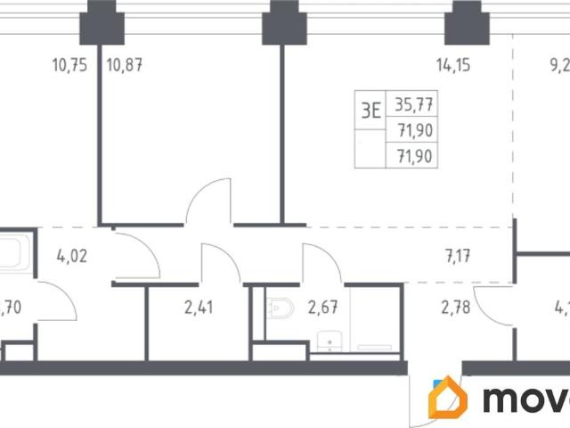 Квартира продажа в Сетунь, Москва