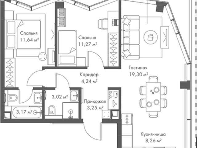 Квартира продажа в Алексеевский, Москва