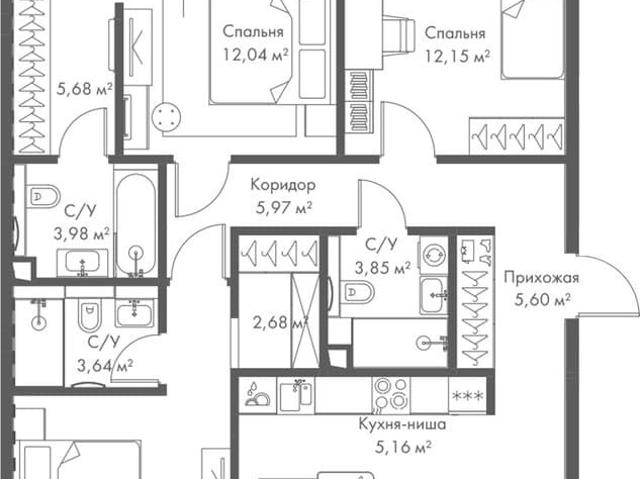 Квартира продажа в Алексеевский, Москва