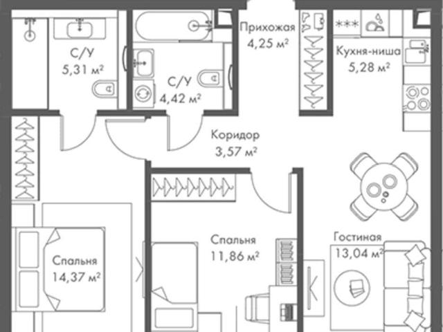 Квартира продажа в Алексеевский, Москва