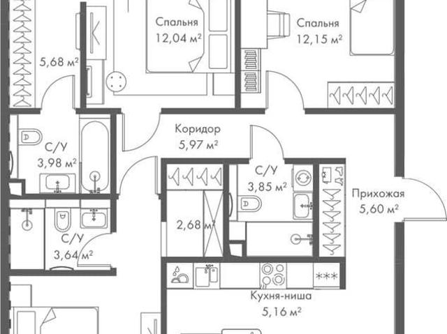 Квартира продажа в Алексеевский, Москва