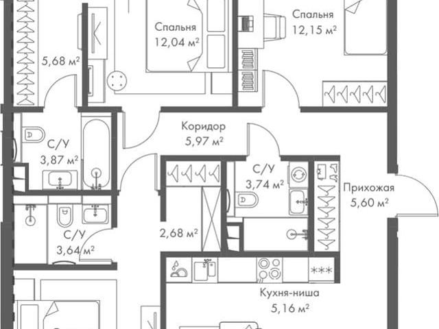 Квартира продажа в Алексеевский, Москва
