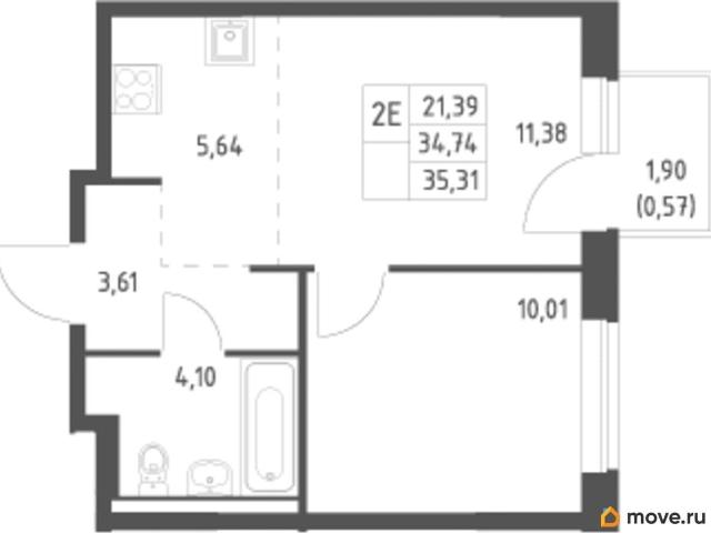 Квартира продажа в Белеутово, Кабардино-Балкарская Республика