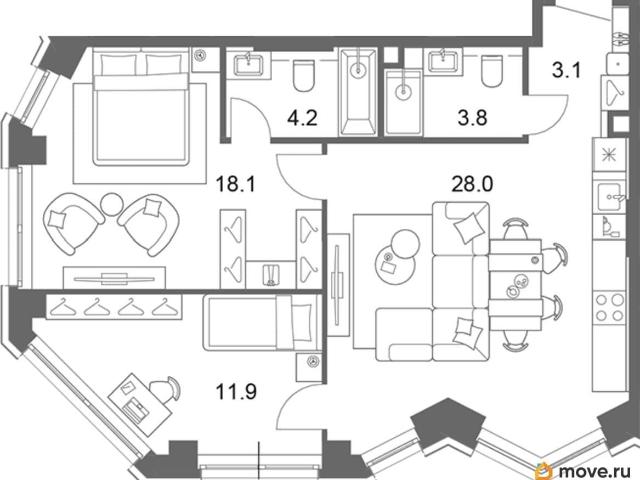 Квартира продажа в Москва