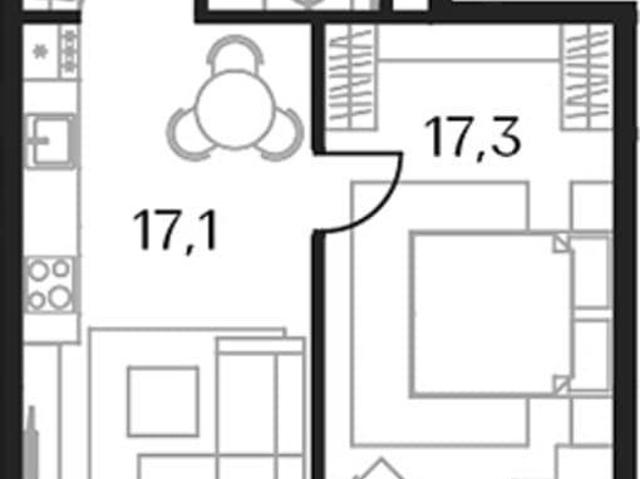 Квартира продажа в район Ростокино, Москва
