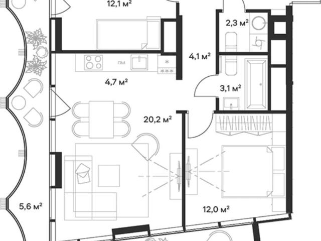 Квартира продажа в район Ростокино, Москва