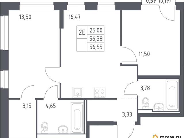 Квартира продажа в Лайково, Кабардино-Балкарская Республика