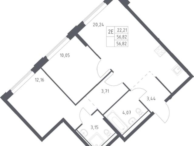 Квартира продажа в Лайково, Кабардино-Балкарская Республика