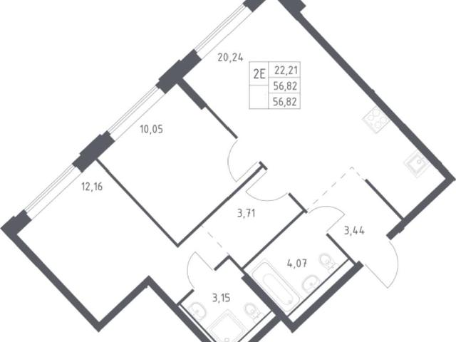 Квартира продажа в Лайково, Кабардино-Балкарская Республика