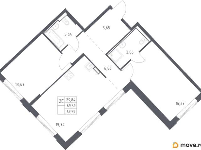 Квартира продажа в Лайково, Кабардино-Балкарская Республика