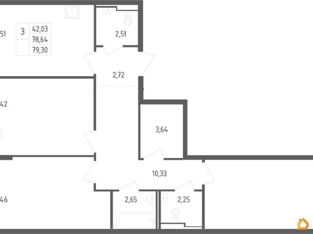 Квартира продажа в Лайково, Кабардино-Балкарская Республика