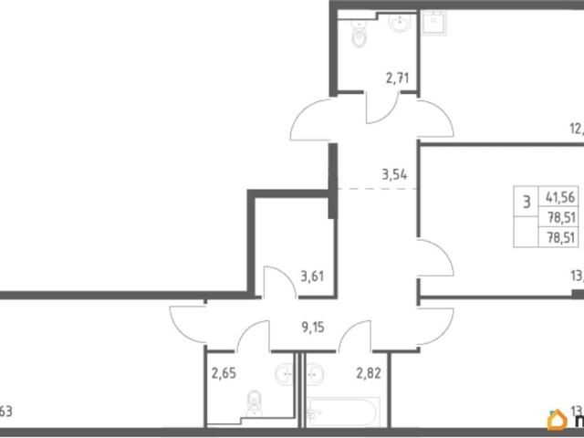 Квартира продажа в Лайково, Кабардино-Балкарская Республика