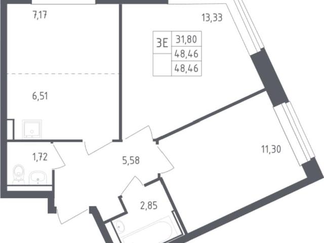 Квартира продажа в Лайково, Кабардино-Балкарская Республика
