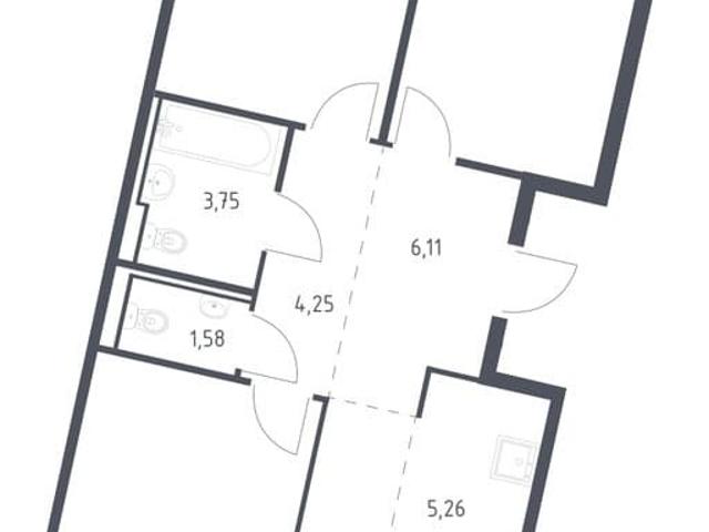 Квартира продажа в Лайково, Кабардино-Балкарская Республика