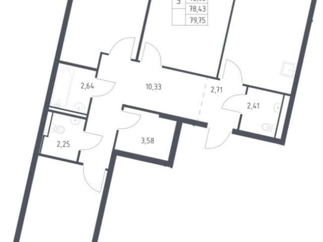Квартира продажа в Лайково, Кабардино-Балкарская Республика