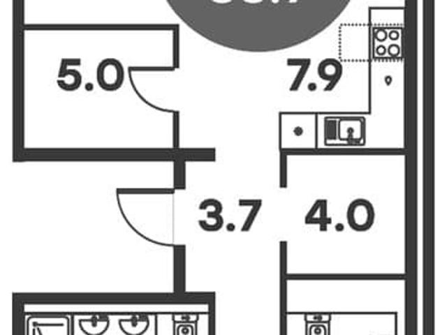 Квартира продажа в Жаворонки, Кабардино-Балкарская Республика