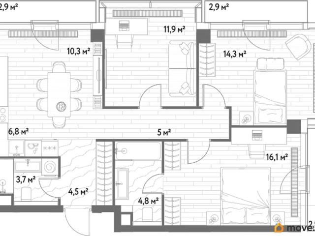 Квартира продажа в район Аэропорт, Москва