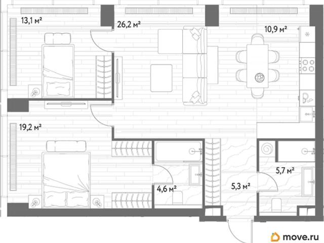 Квартира продажа в район Аэропорт, Москва