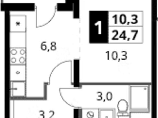 Квартира продажа в Ленинский, Кабардино-Балкарская Республика