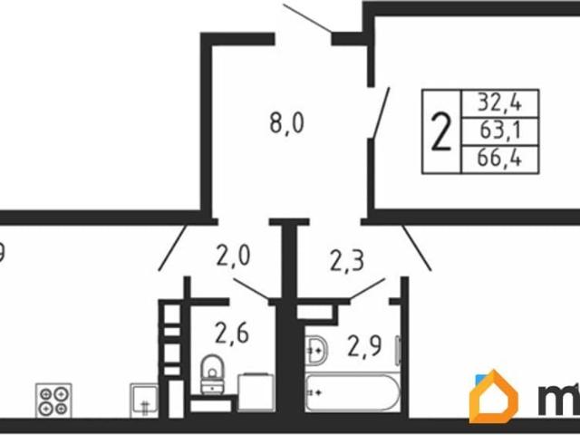 Квартира продажа в Пирогово, Кабардино-Балкарская Республика