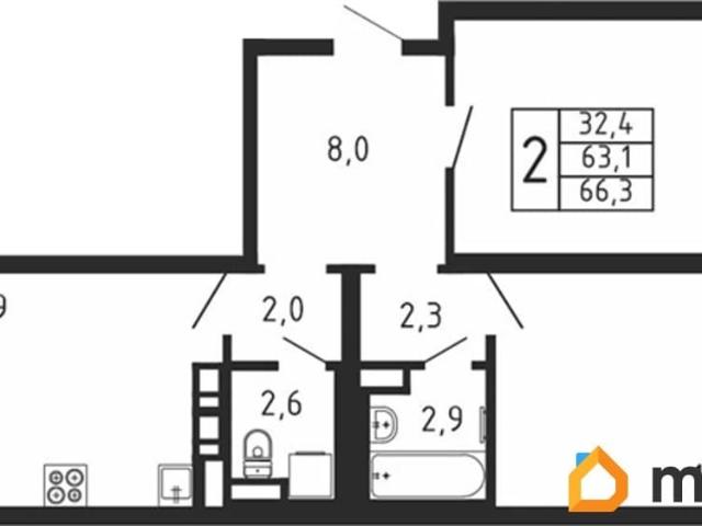 Квартира продажа в Пирогово, Кабардино-Балкарская Республика
